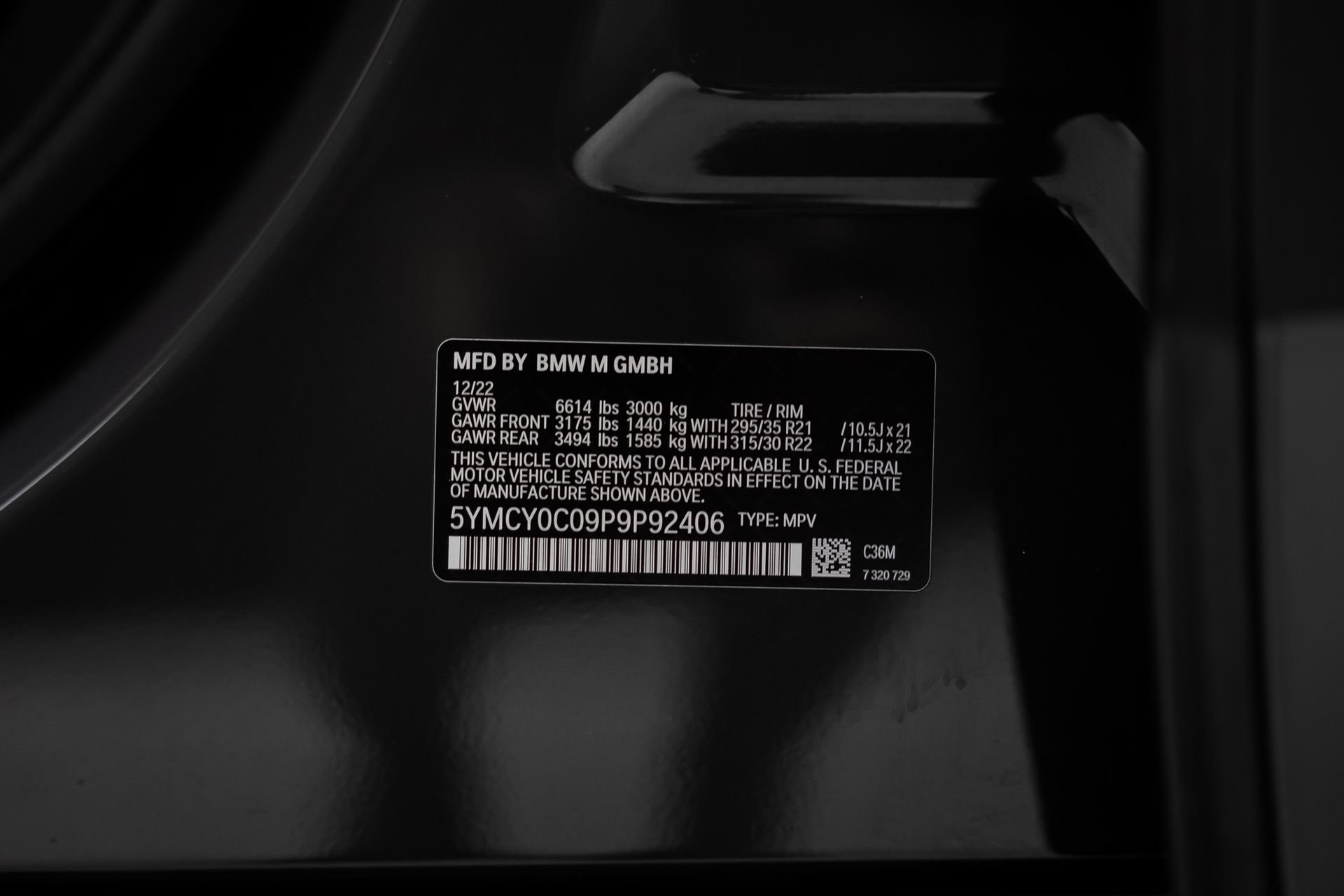 Used 2023 BMW X6 M w/ Competition Package AWD/4WD image 63