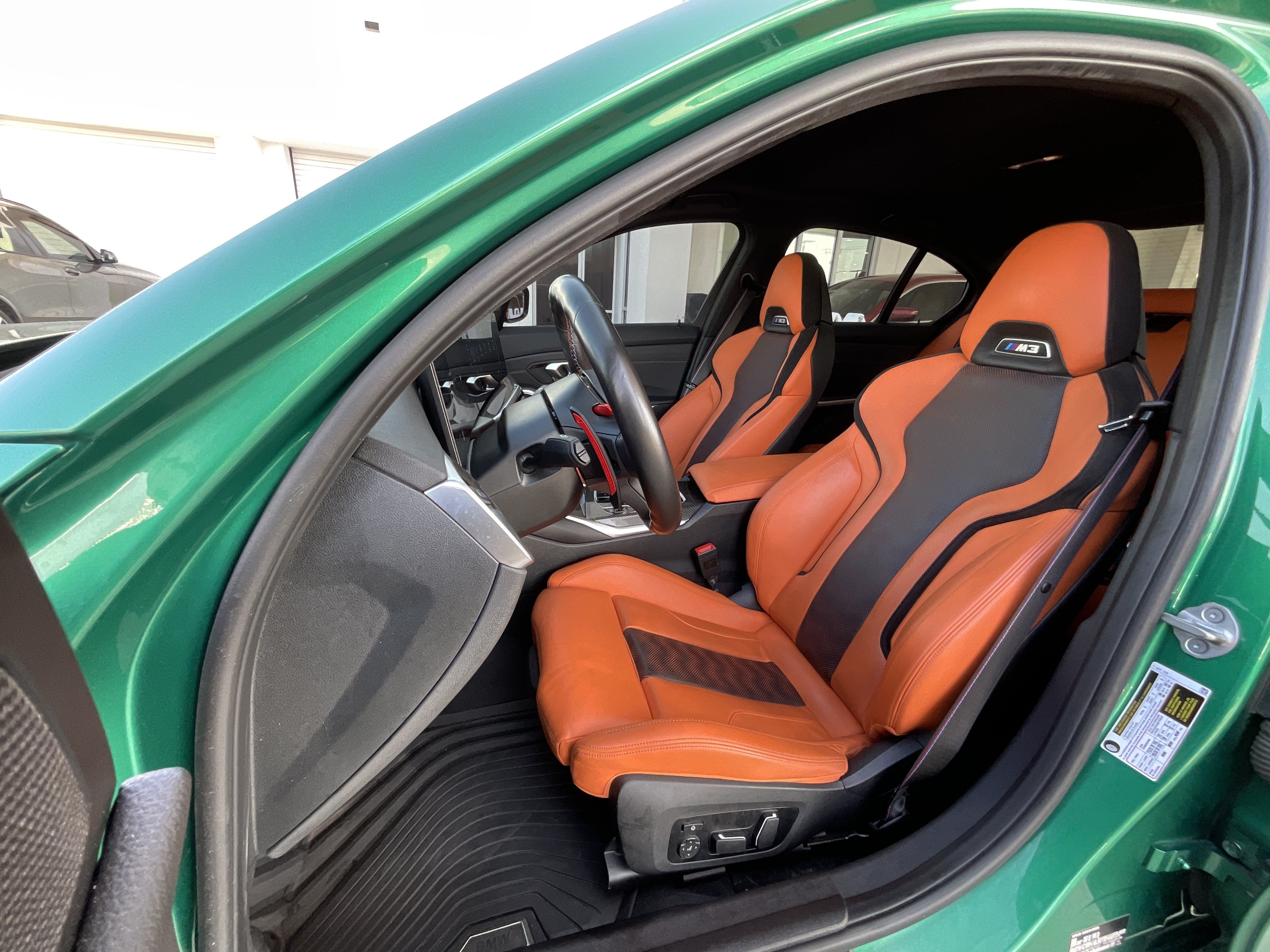 Used 2024 BMW M3 Competition w/ Parking Assistance Package RWD image 11