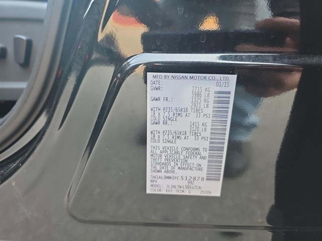 Used 2015 INFINITI QX60 AWD w/ Premium Plus Package image 5