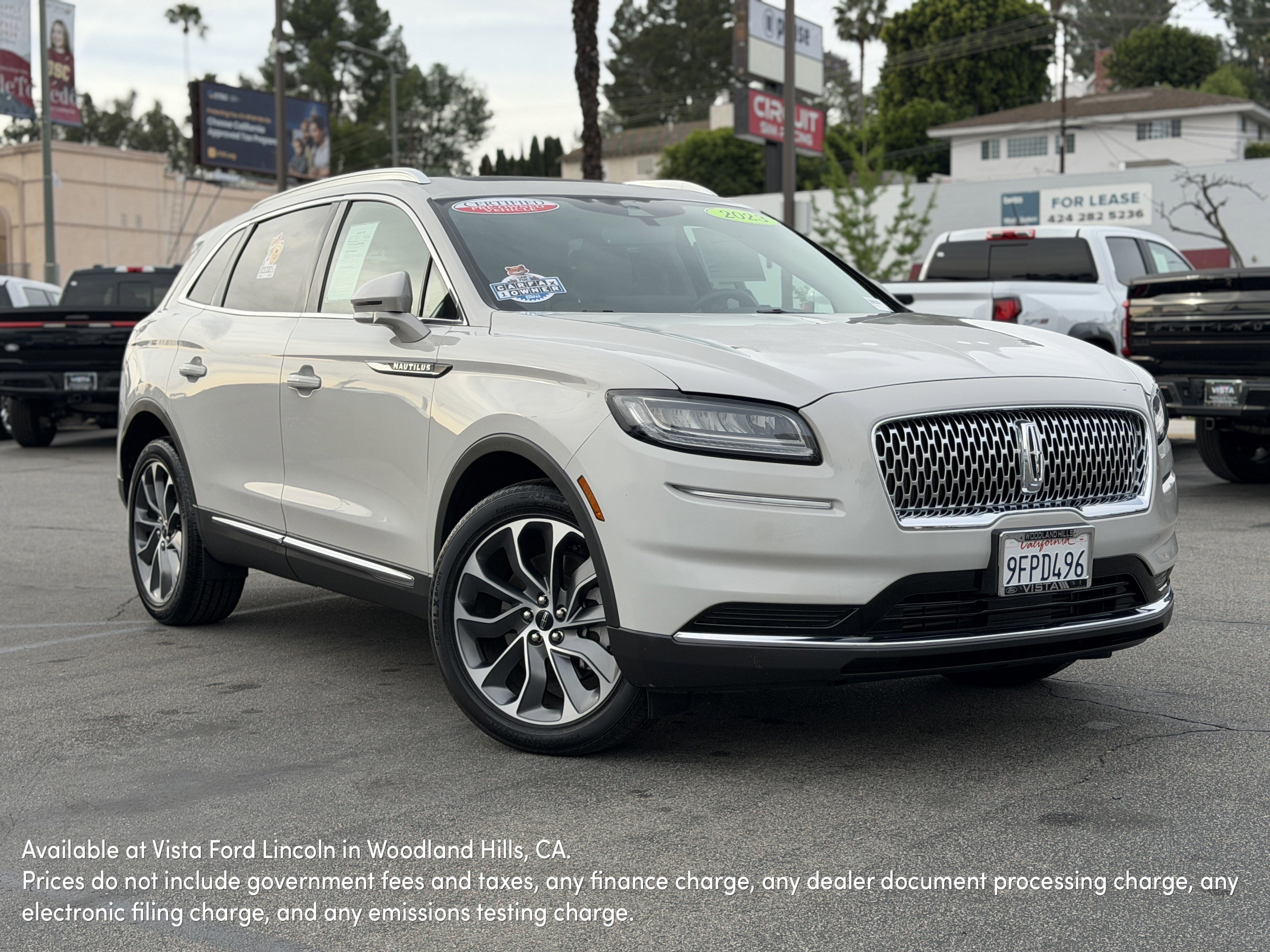 Certified 2023 Lincoln Nautilus Reserve w/ Luxury Package