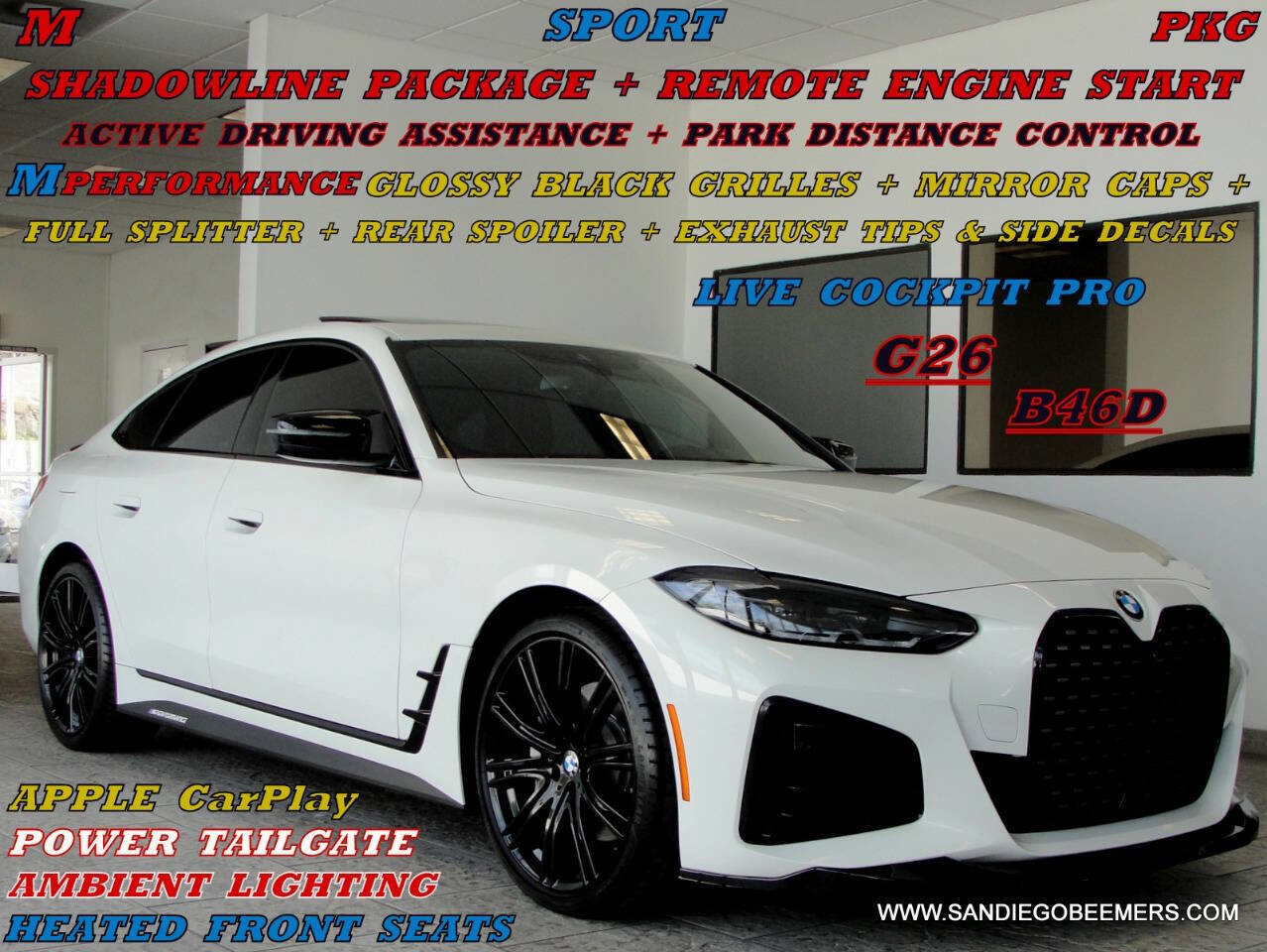 Used 2022 BMW 430i Gran Coupe w/ M Sport Package