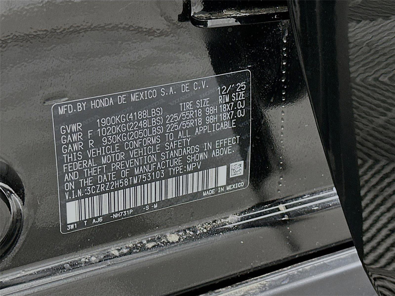 New 2026 Honda HR-V Sport image 29