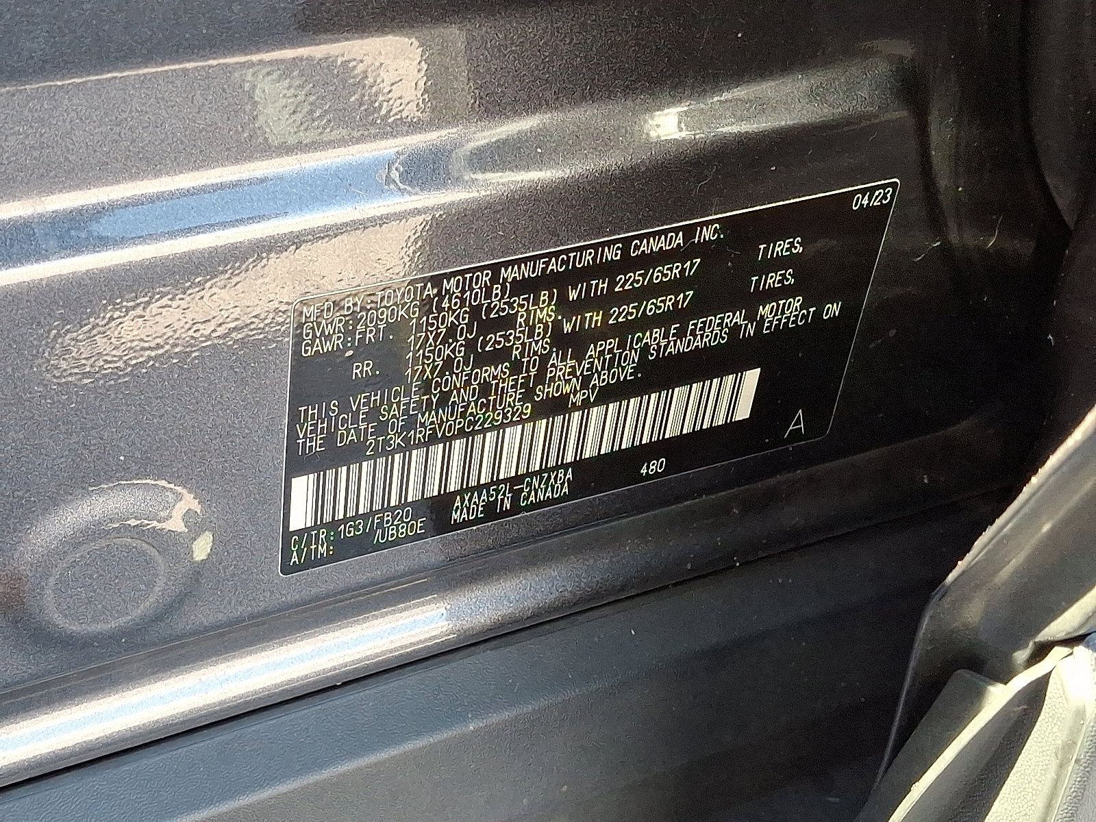 Certified 2023 Toyota RAV4 LE FWD image 22