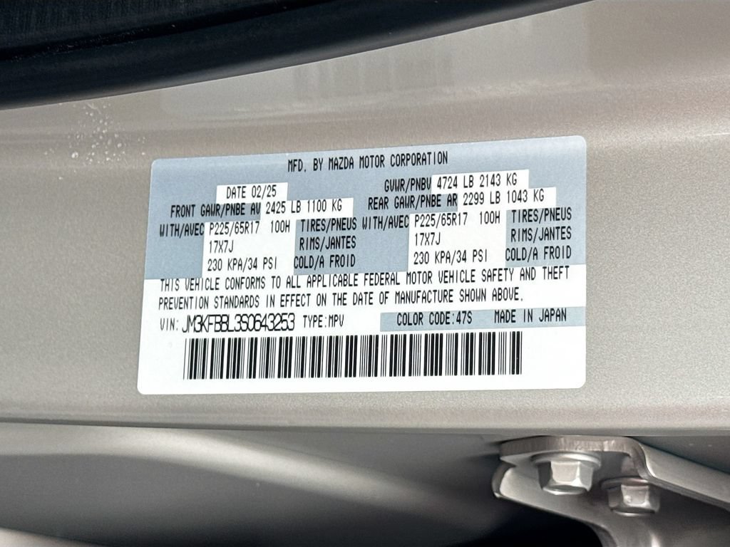 Used 2025 MAZDA CX-5 AWD 2.5 S w/ Select Package image 40