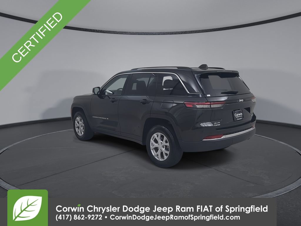 Certified 2023 Jeep Grand Cherokee Limited w/ Trailer Tow Prep Group (B) image 11
