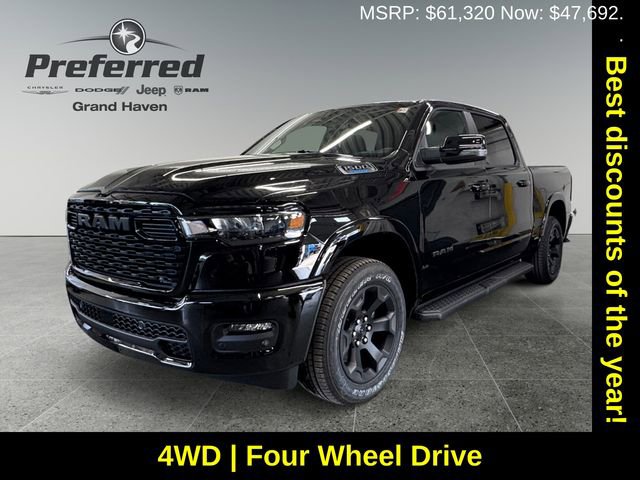 New 2025 RAM 1500 4x4 Crew Cab