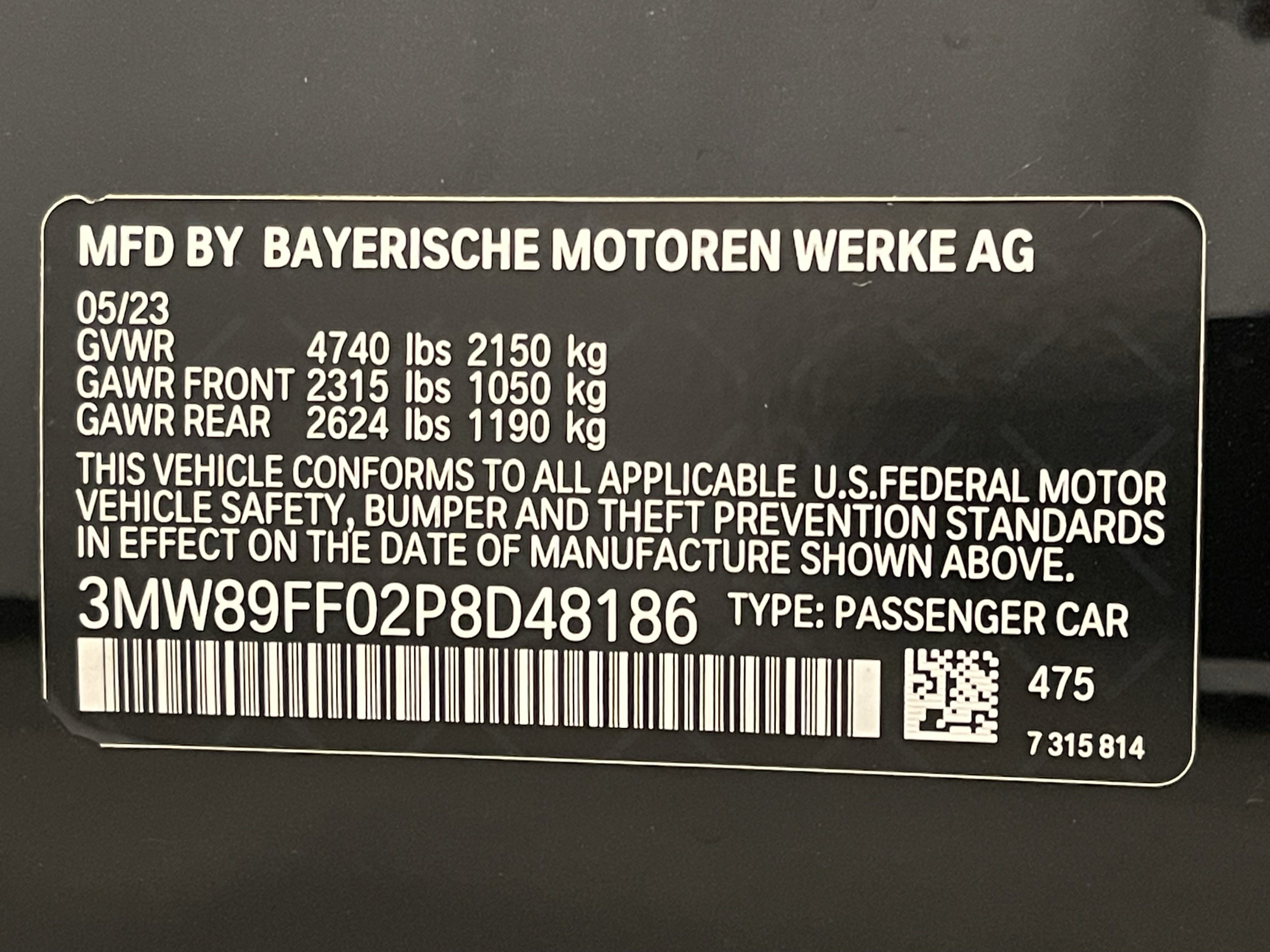 Certified 2023 BMW 330i xDrive Sedan w/ Premium Package AWD/4WD image 25