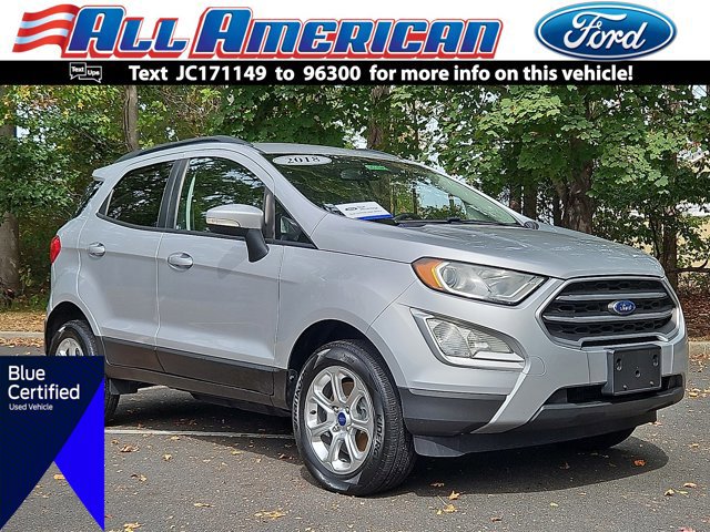 Certified 2018 Ford EcoSport SE