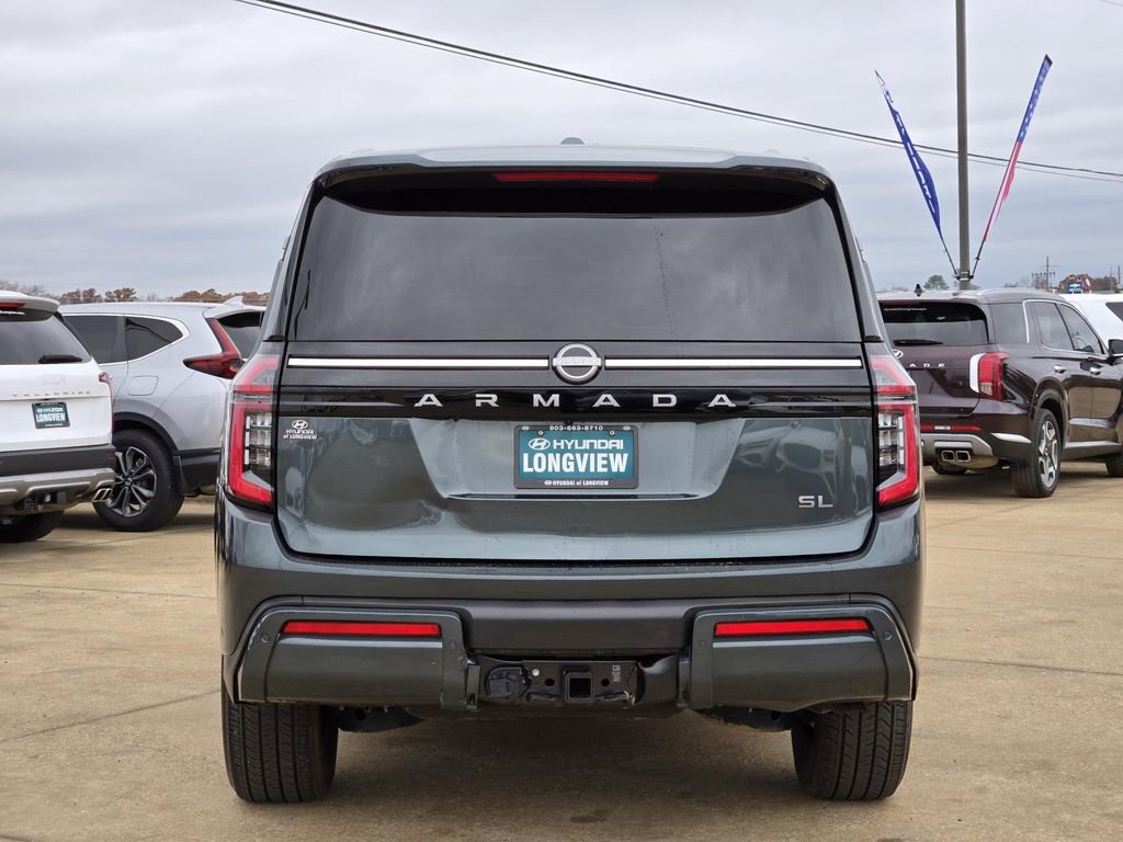 Used 2025 Nissan Armada SL w/ Captain's Chari Seat Package image 4