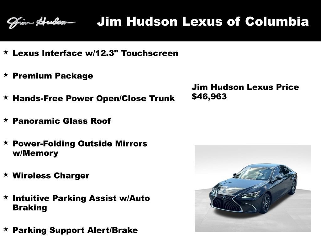 Used 2024 Lexus ES 350 w/ Premium Package FWD image 3