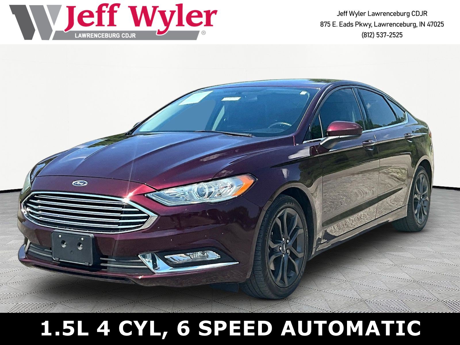 Used 2018 Ford Fusion SE w/ Equipment Group 201A FWD image 1