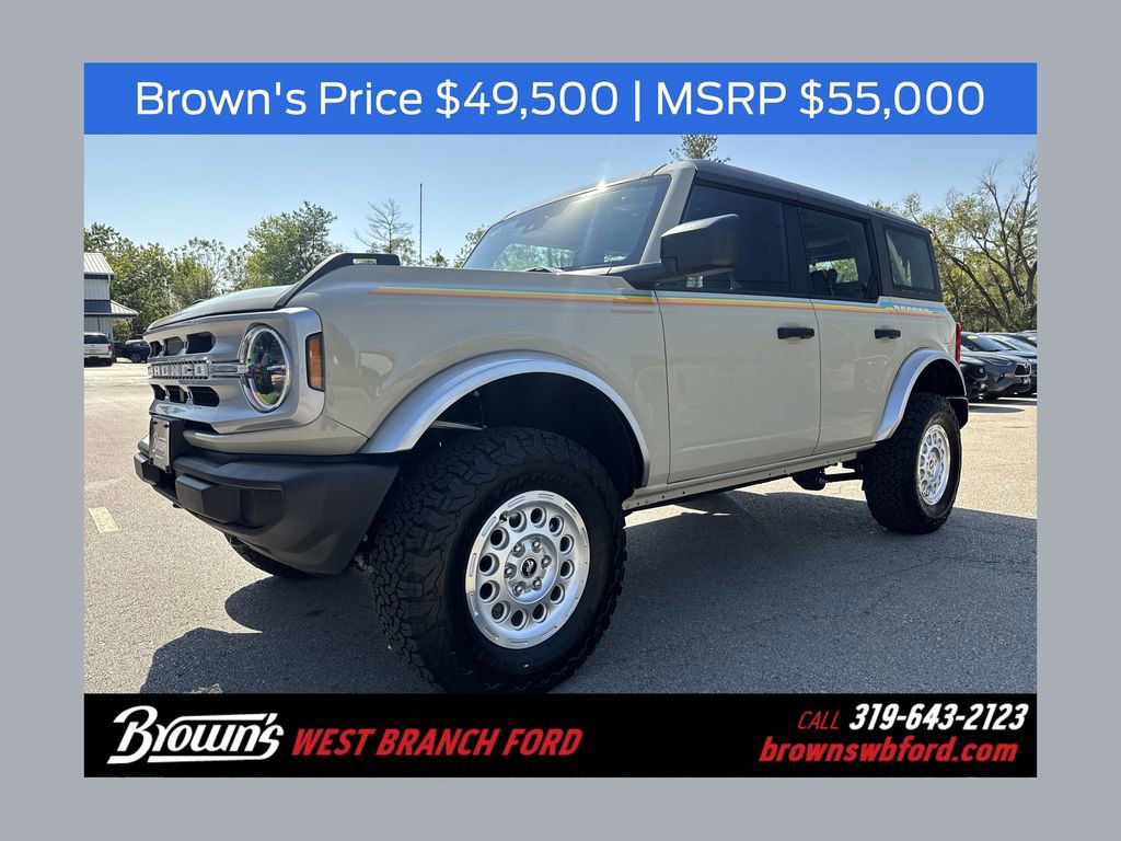 New 2025 Ford Bronco 4-Door