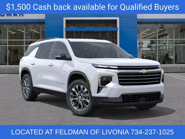 New 2026 Chevrolet Traverse LT w/ Sun and Wheel Package AWD/4WD image 8