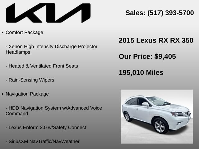 Used 2015 Lexus RX 350 AWD image 5