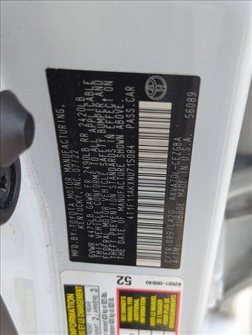 Used 2022 Toyota Camry XLE FWD video 2