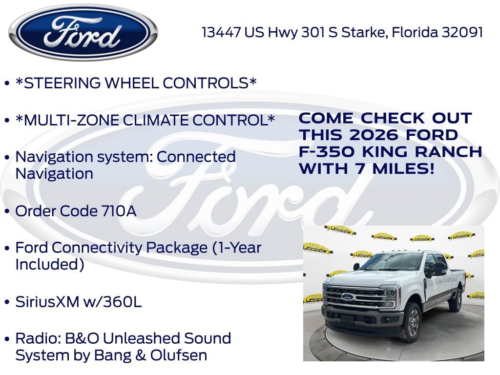 New 2026 Ford F350 King Ranch image 15