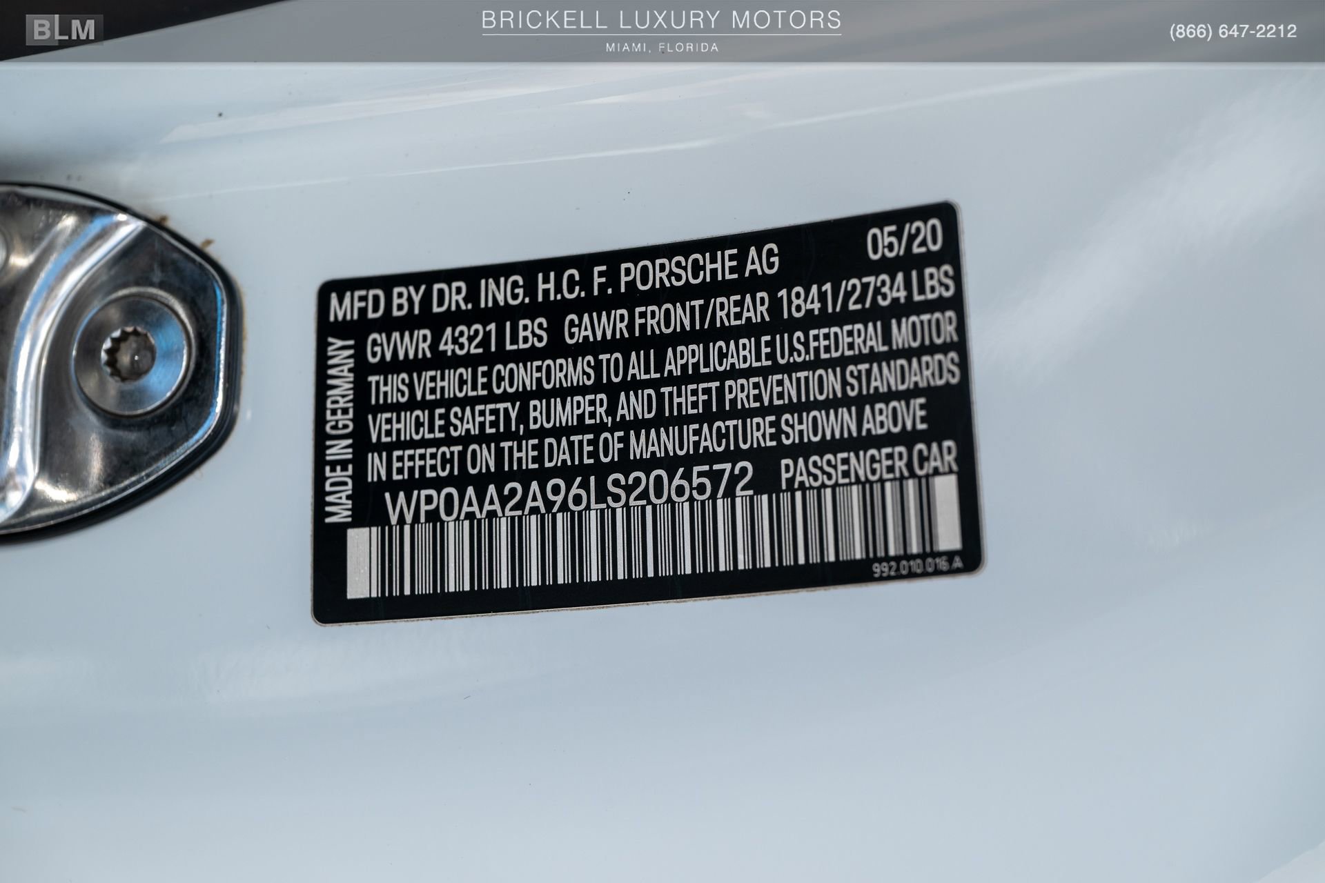 Used 2020 Porsche 911 Carrera RWD image 33