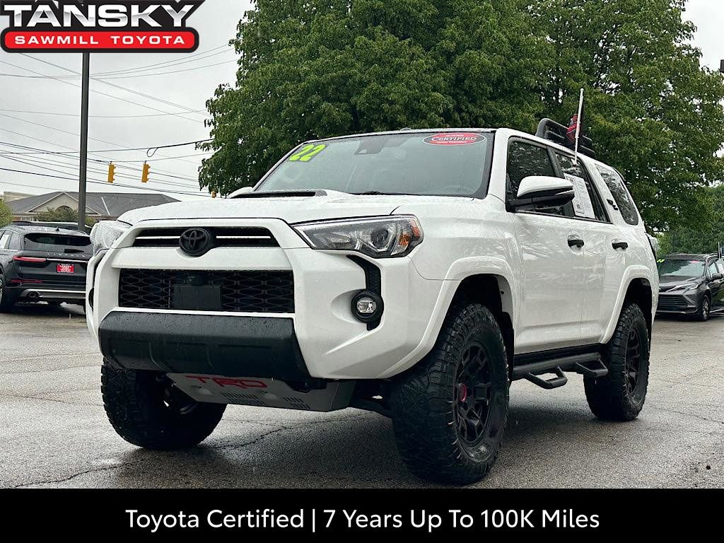 Certified 2022 Toyota 4Runner TRD Off-Road Premium w/ TRD Black Wheel Package (TMS) AWD/4WD image 1