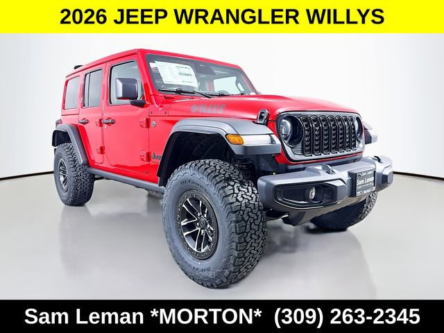 New 2026 Jeep Wrangler Willys