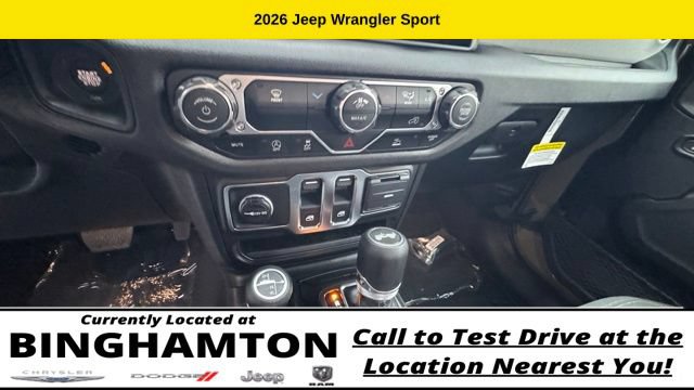 New 2026 Jeep Wrangler Sport AWD/4WD image 13