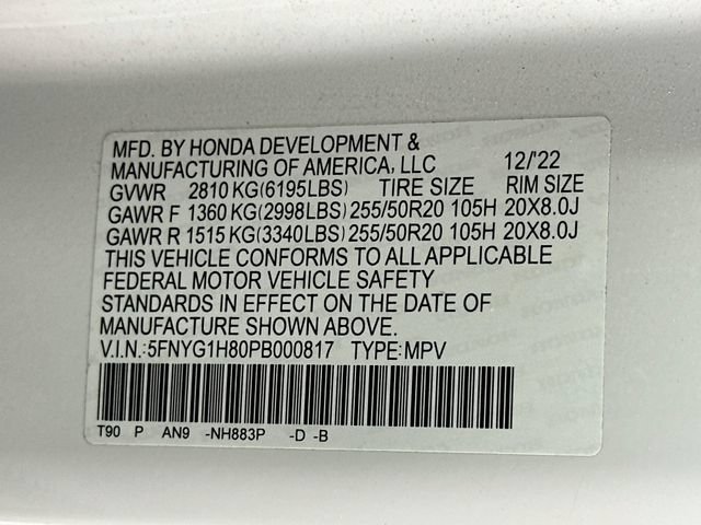 Used 2023 Honda Pilot Elite image 38
