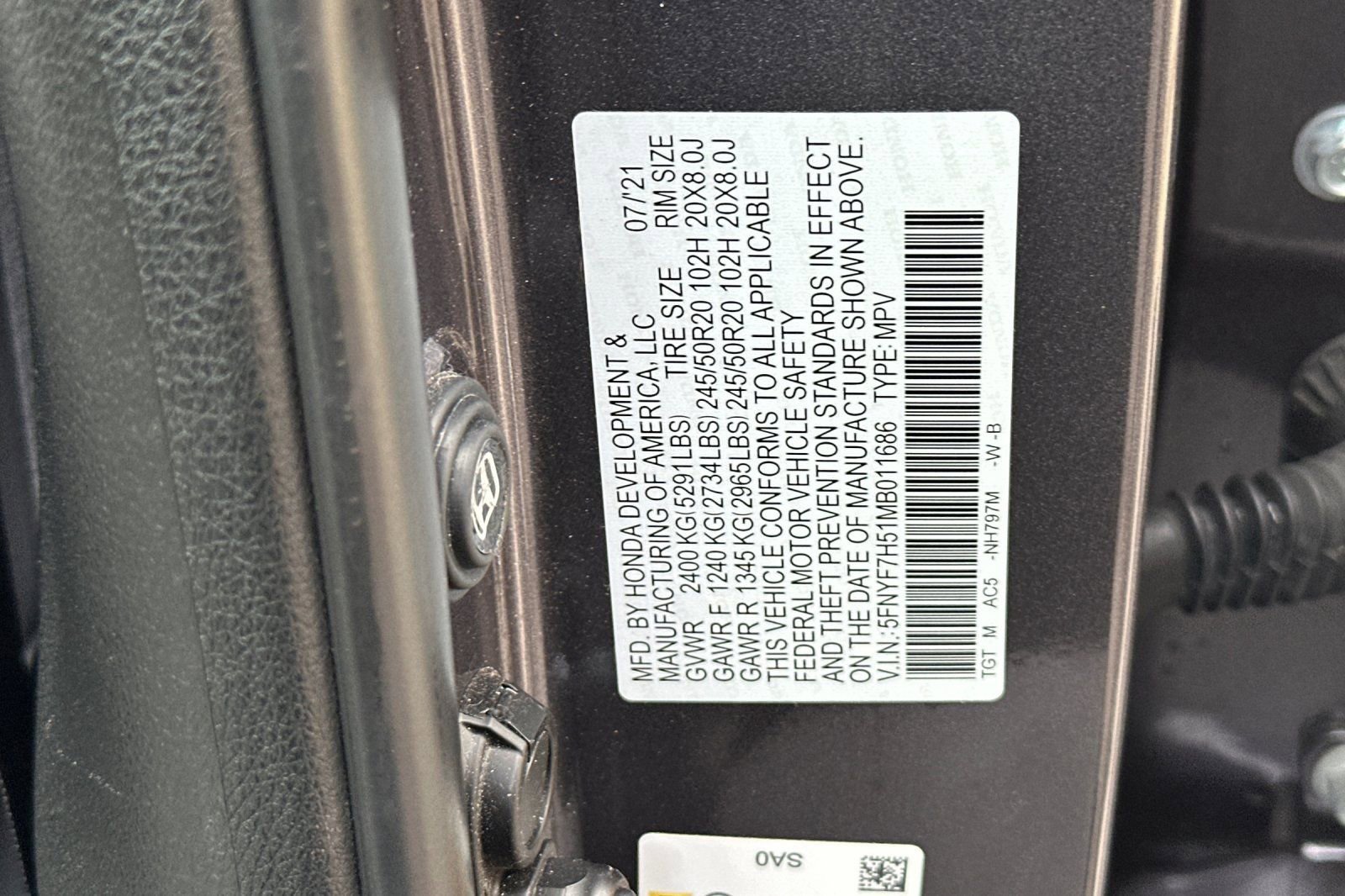 Used 2021 Honda Passport EX-L image 24