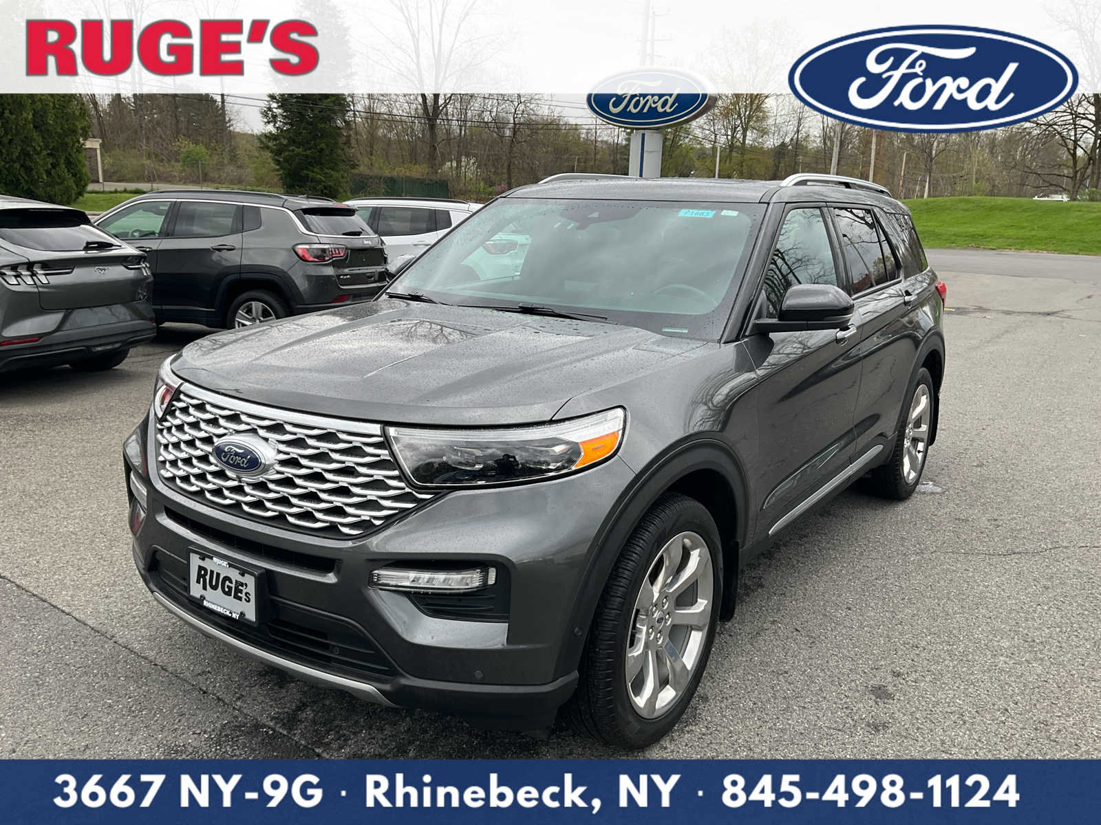Used 2020 Ford Explorer Platinum w/ Premium Technology Package image 8