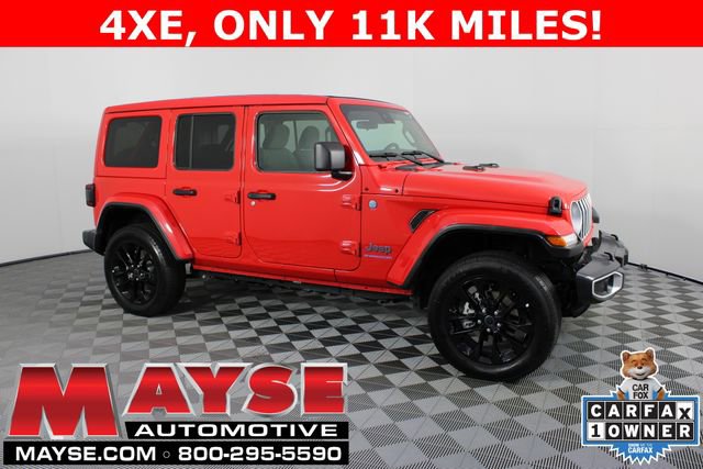 Used 2025 Jeep Wrangler Unlimited Sahara w/ Safety Group AWD/4WD image 1