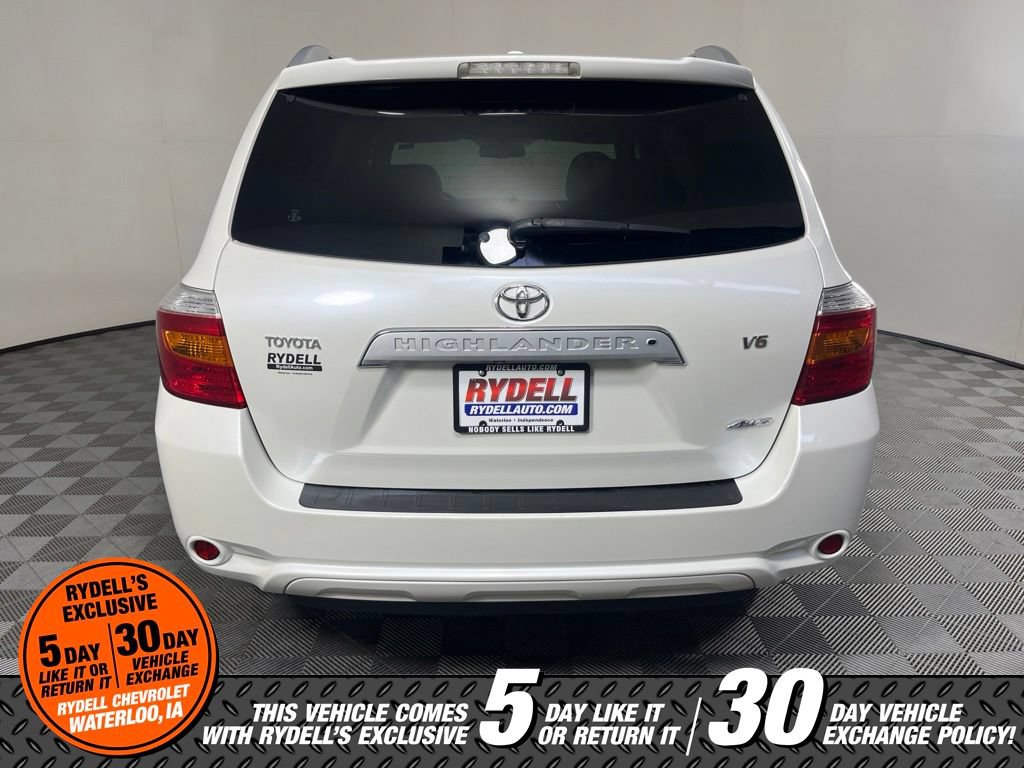 Used 2009 Toyota Highlander Limited w/ Extra Value Pkg 7 AWD/4WD image 6