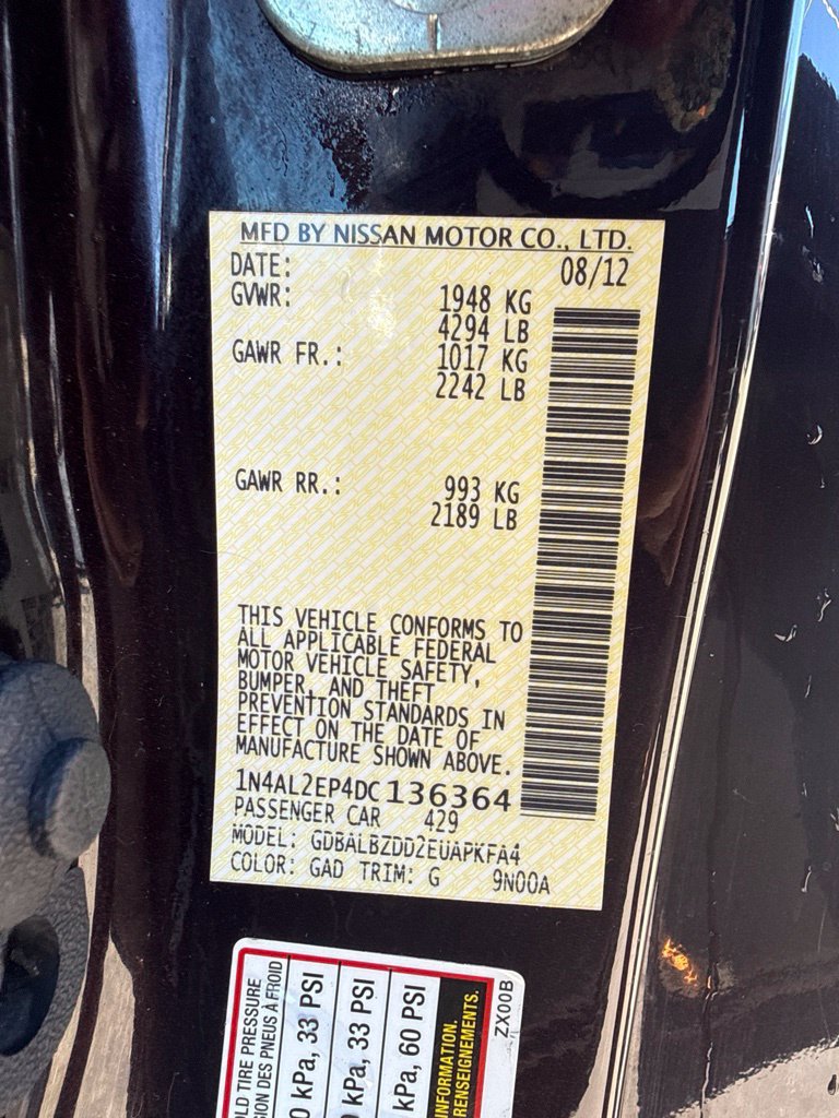 Used 2013 Nissan Altima 2.5 S w/ Premium Pkg FWD image 20