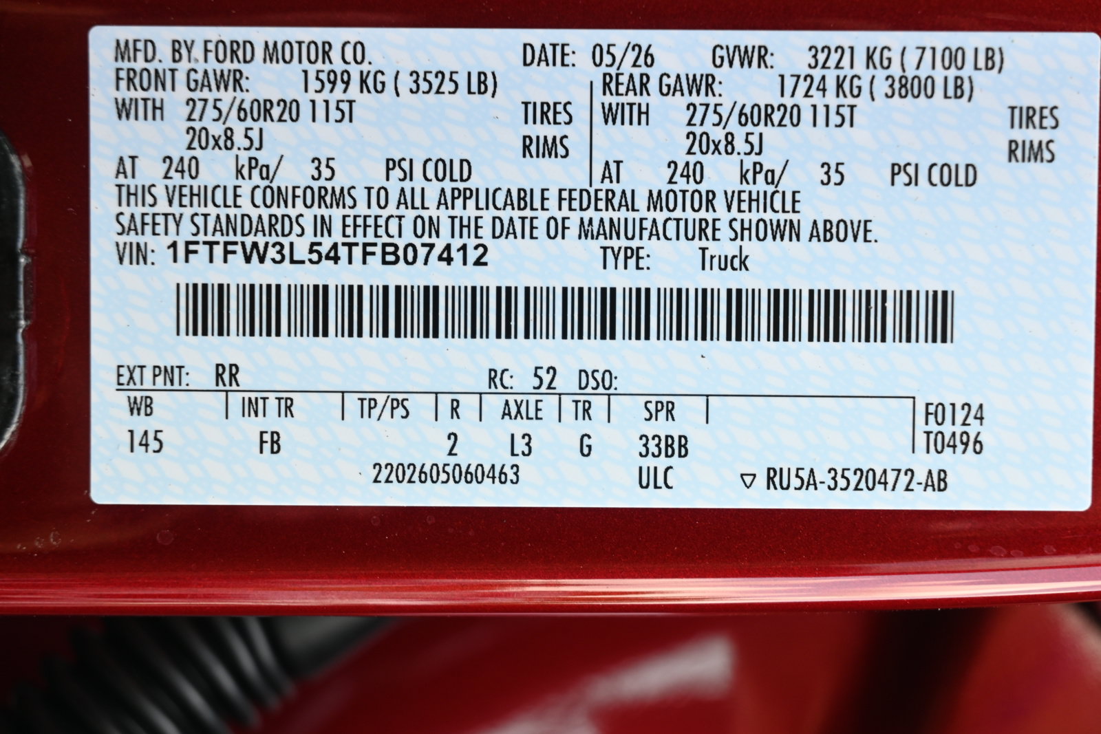 New 2026 Ford F150 XLT w/ Equipment Group 302A MID AWD/4WD image 13