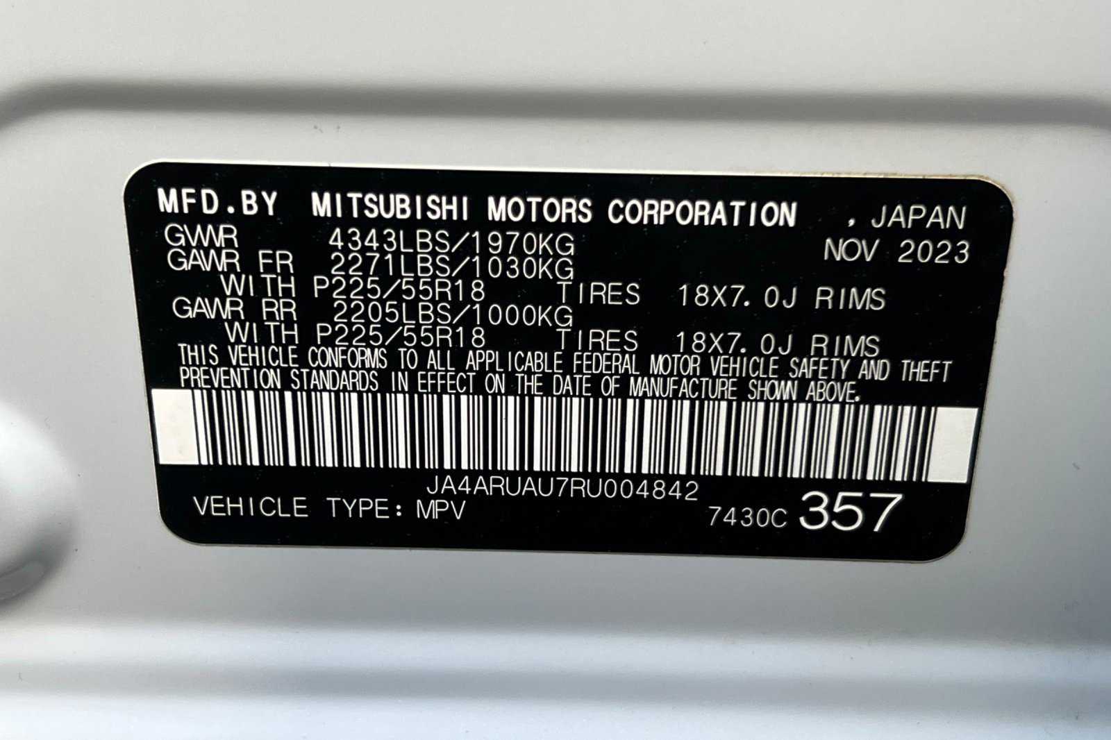 Used 2024 Mitsubishi Outlander Sport SE image 29