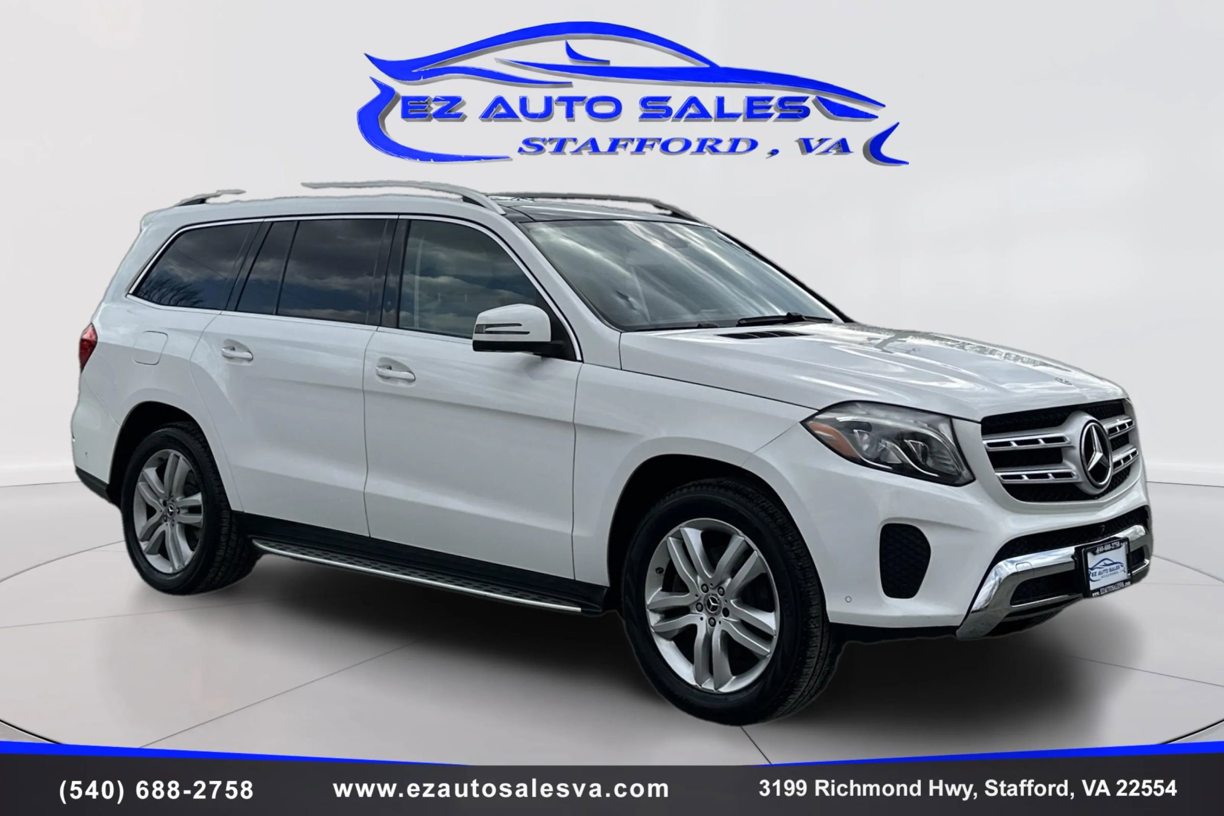Used 2018 Mercedes-Benz GLS 450 GLS 450 4MATIC Sport Utility 4 w/ Premium Package image 3