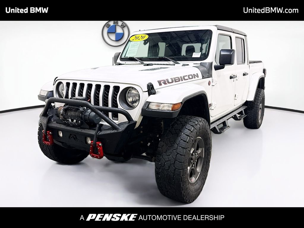 Used 2020 Jeep Gladiator Rubicon w/ Cold Weather Group AWD/4WD image 1