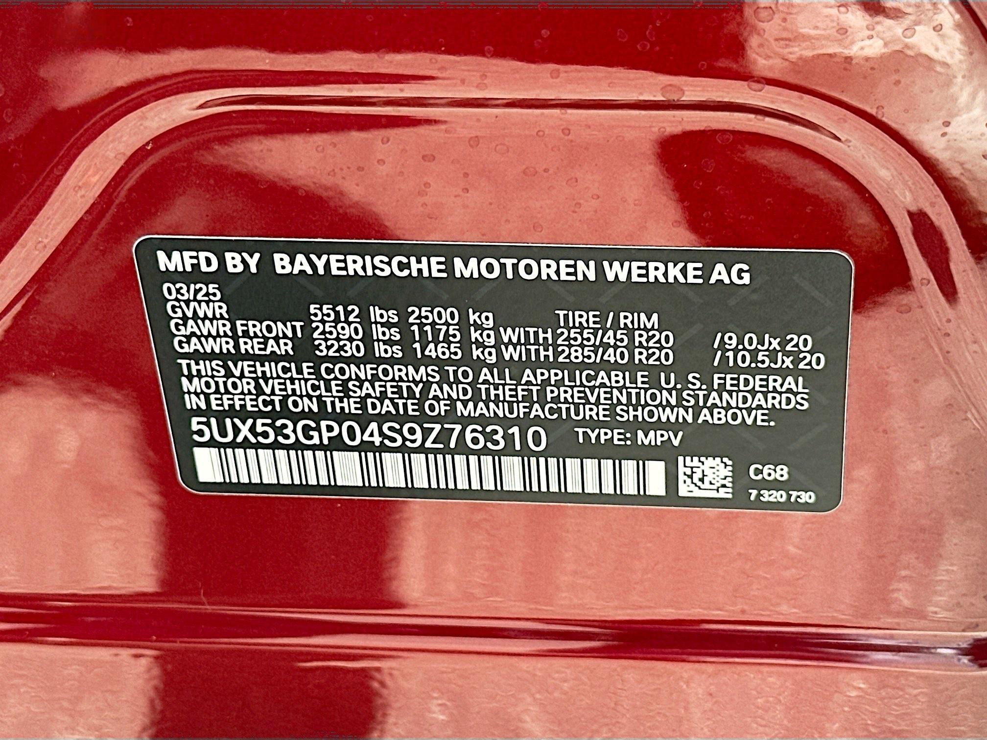 Used 2025 BMW X3 xDrive30i w/ Convenience Package AWD/4WD image 28