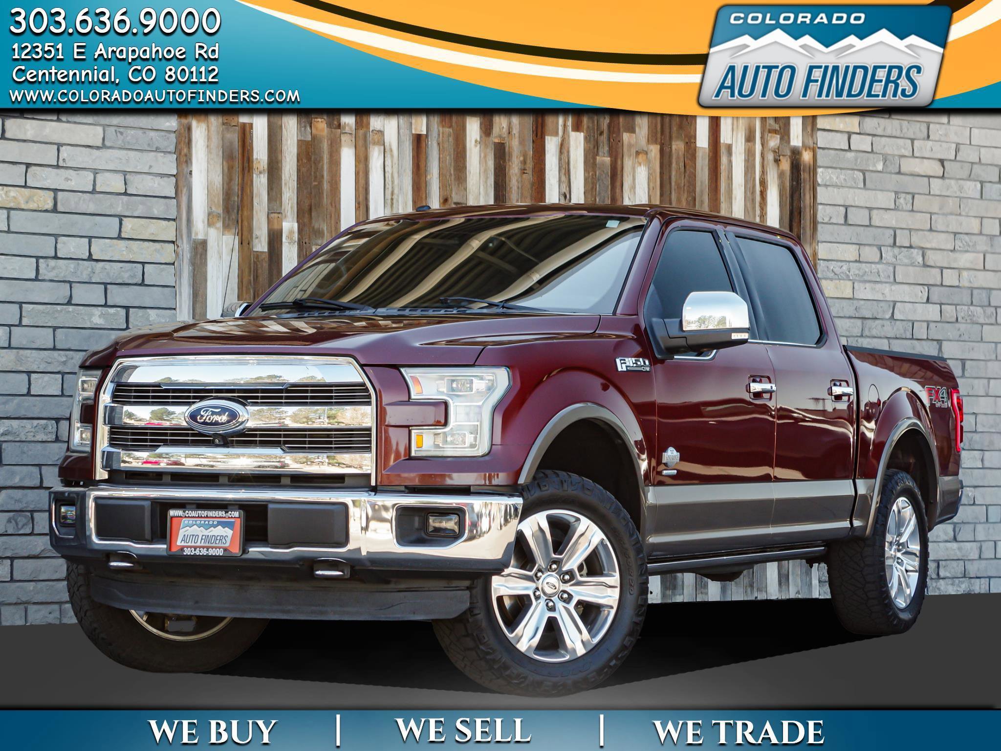Used 2015 Ford F150 King Ranch w/ Equipment Group 601A Luxury