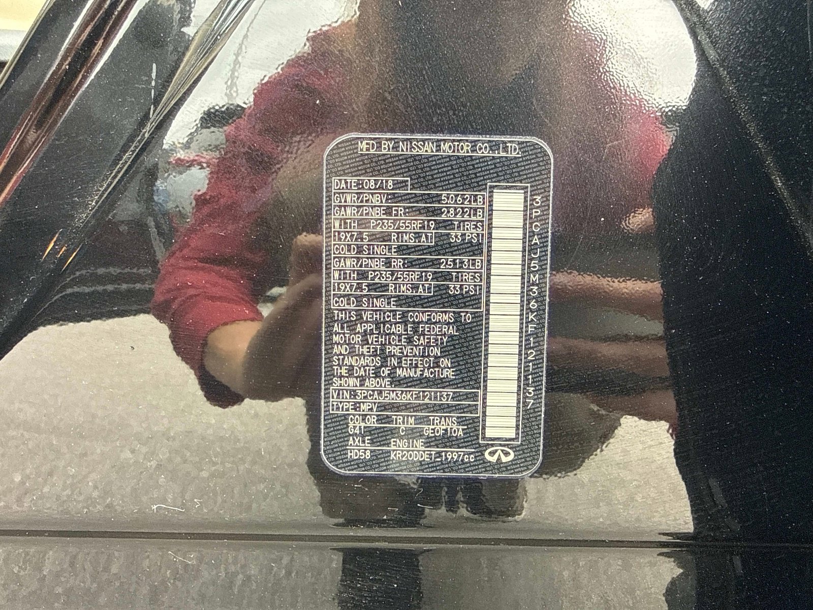 Used 2019 INFINITI QX50 Essential w/ Premium Heat Package image 36