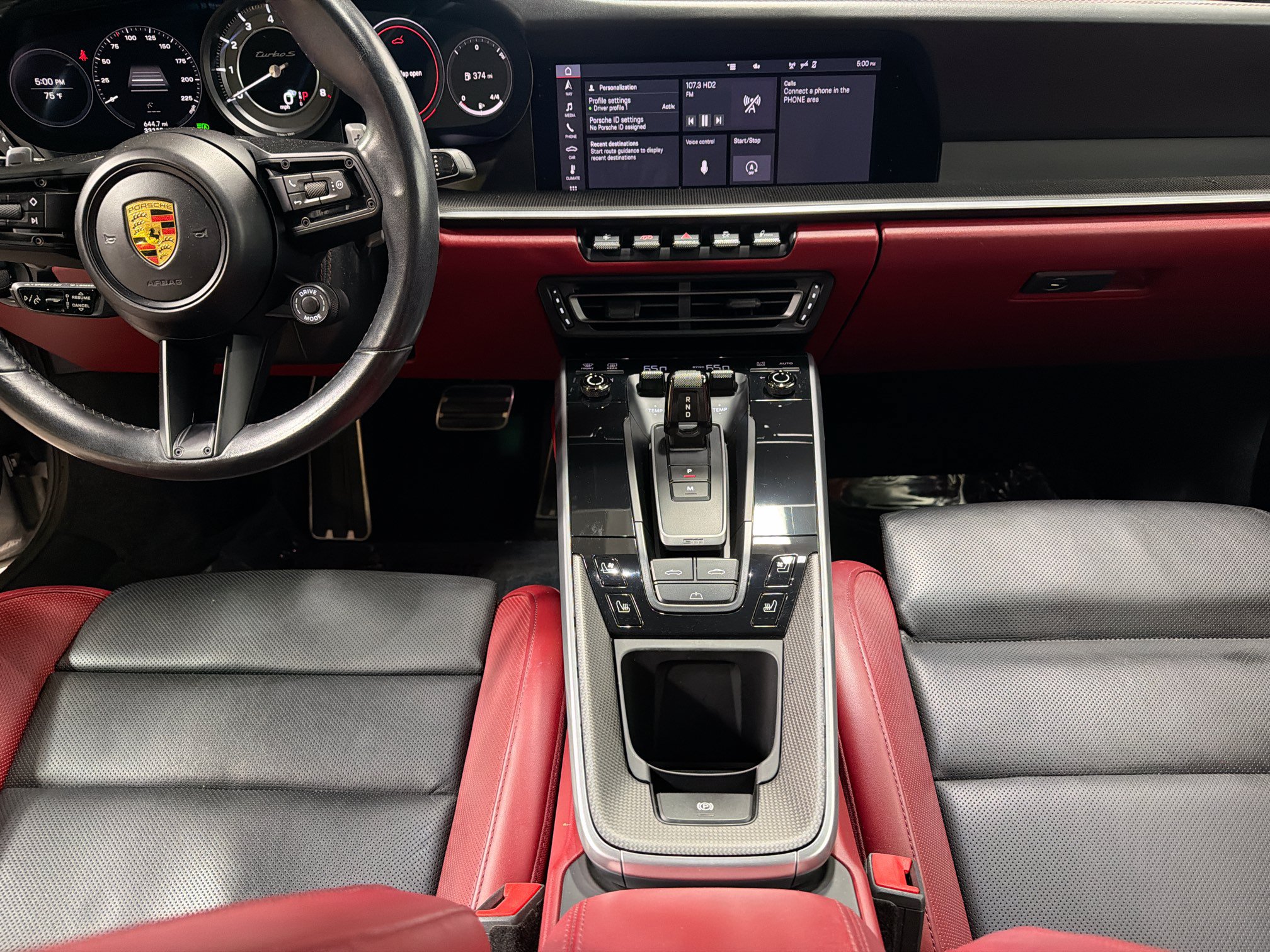 Certified 2021 Porsche 911 Turbo S AWD/4WD image 18