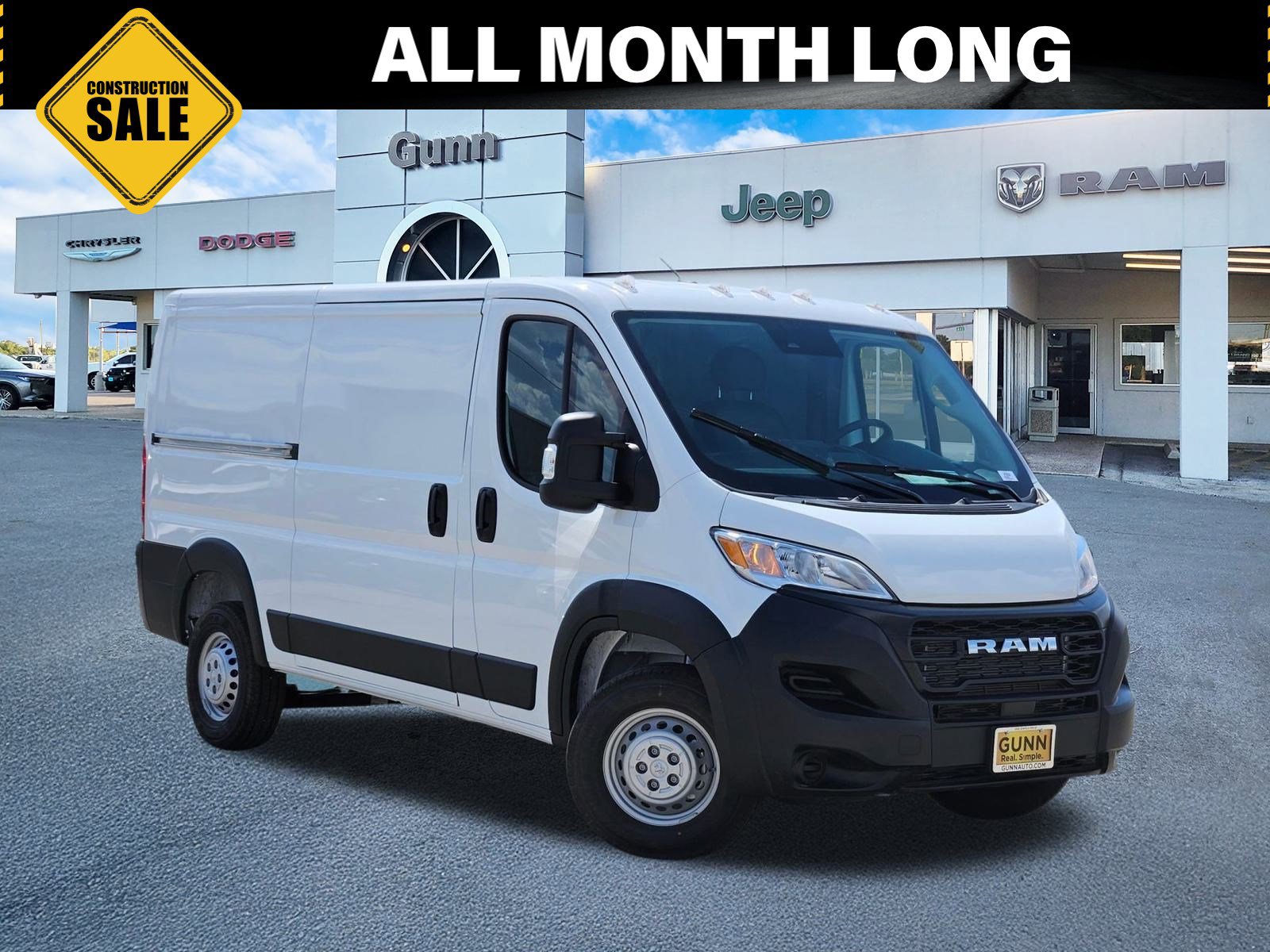 New 2026 RAM ProMaster 1500