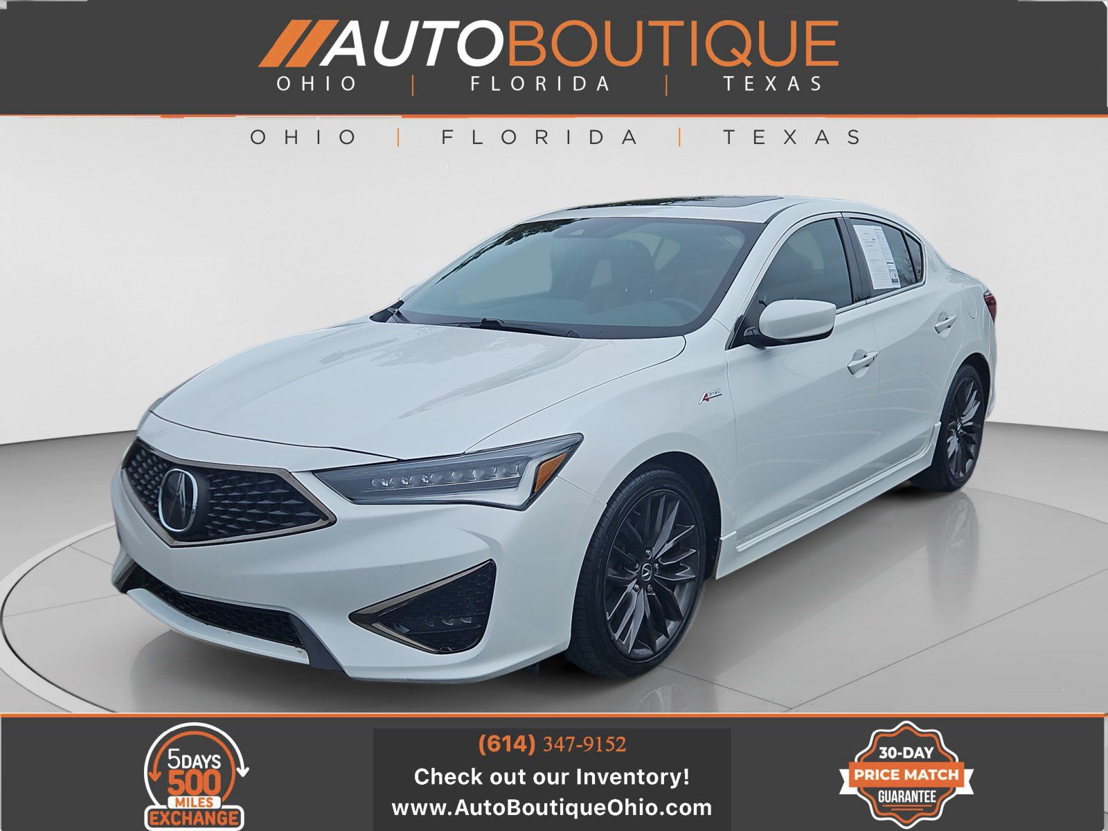 Used 2022 Acura ILX w/ Premium & A-SPEC Package FWD image 1