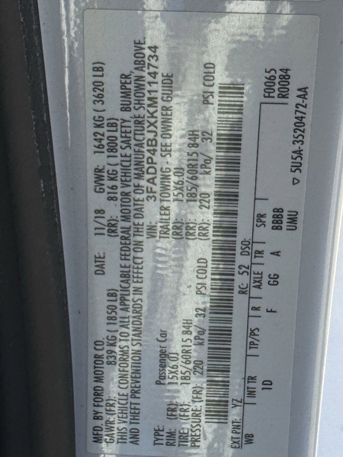 Used 2019 Ford Fiesta SE image 32