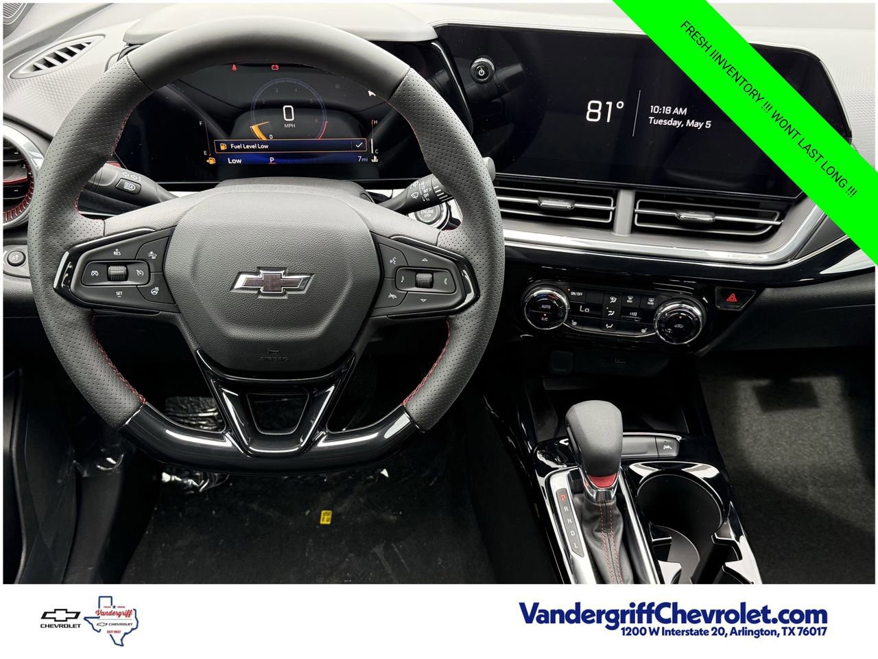 New 2026 Chevrolet Trax RS w/ Sunroof Package FWD image 9