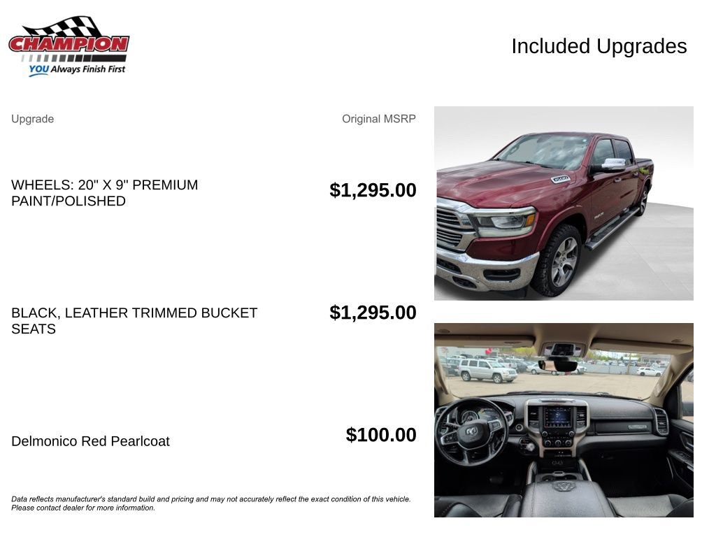 Used 2019 RAM 1500 Laramie AWD/4WD image 7