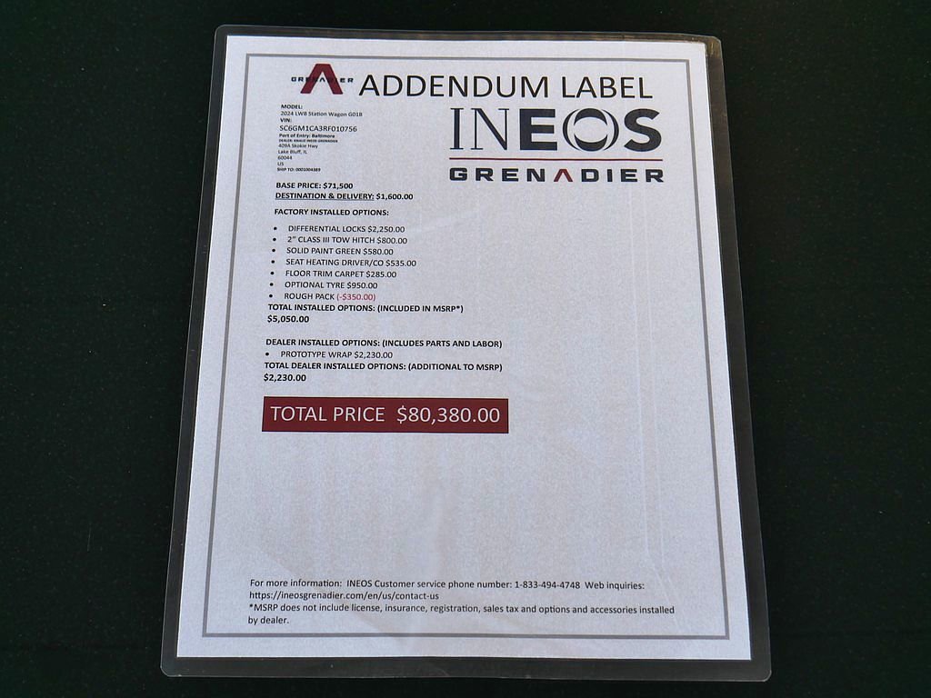 Used 2024 INEOS Grenadier AWD/4WD image 67