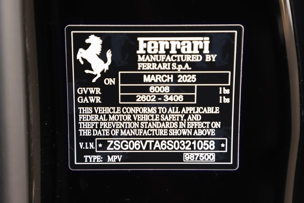 Certified 2025 Ferrari Purosangue image 20