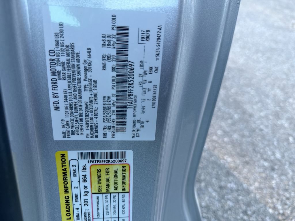 Used 2019 Ford Mustang GT Premium w/ Ford Safe & Smart Package image 25