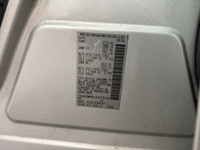 Used 2016 Nissan Pathfinder Platinum image 39