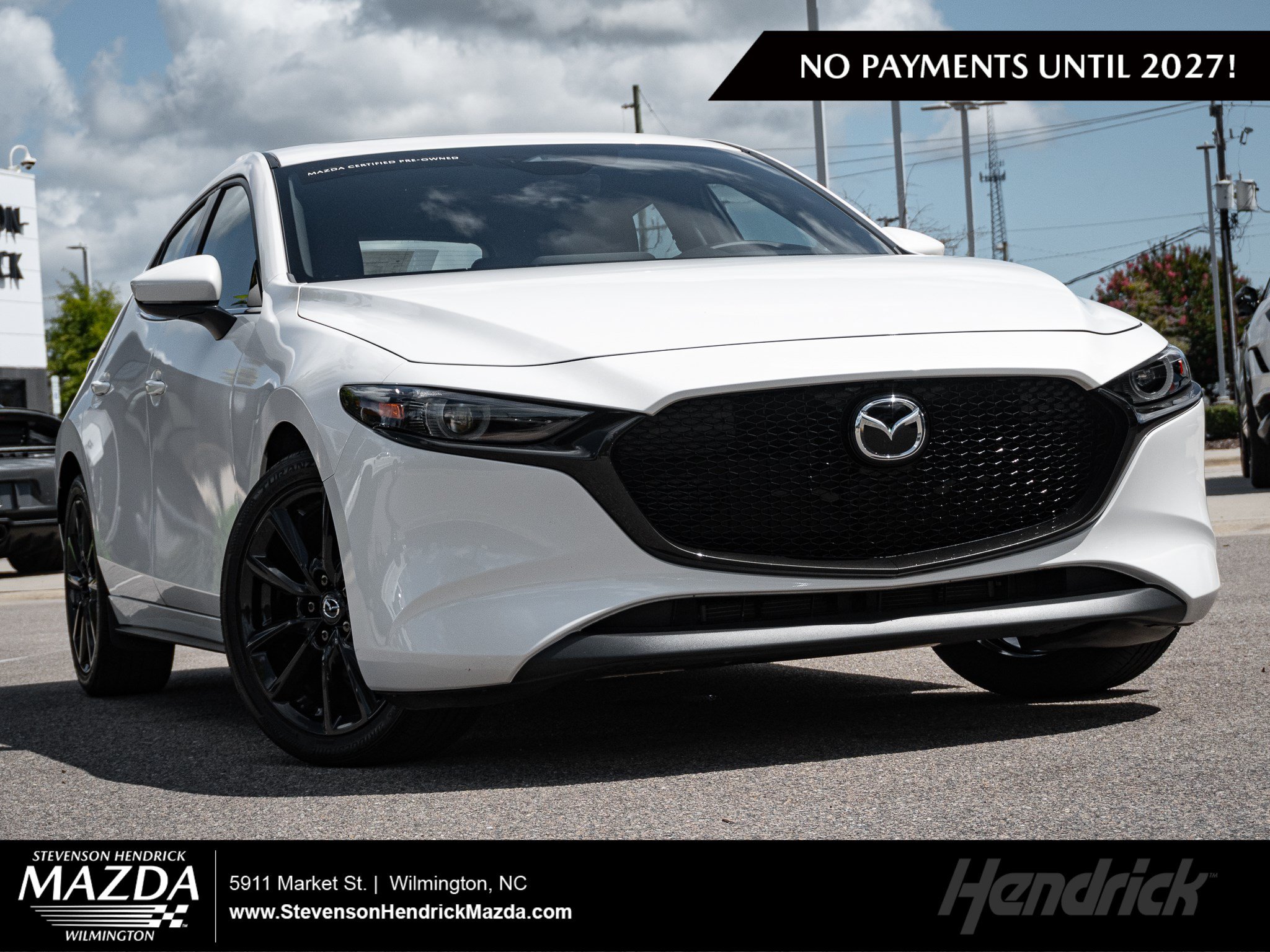 Certified 2025 MAZDA MAZDA3 2.5 S Hatchback w/ Premium Pkg FWD image 1