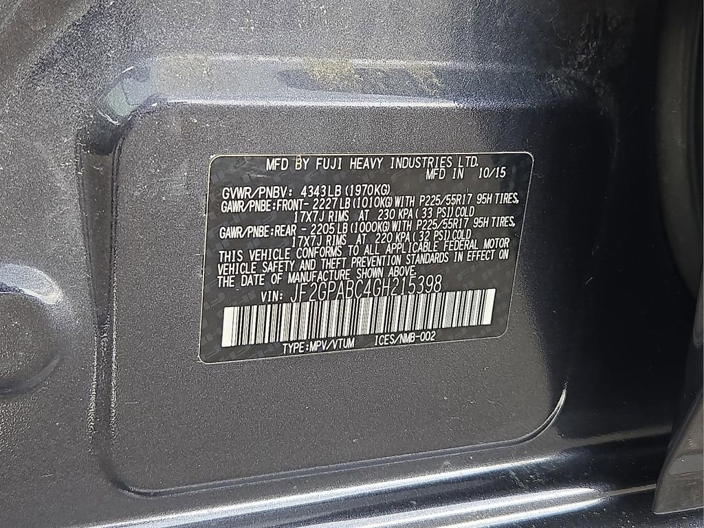 Used 2016 Subaru Crosstrek 2.0i Premium image 27