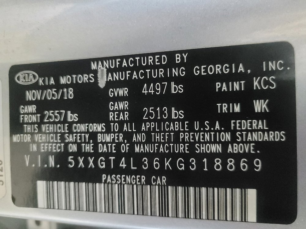 Used 2019 Kia Optima LX FWD image 33